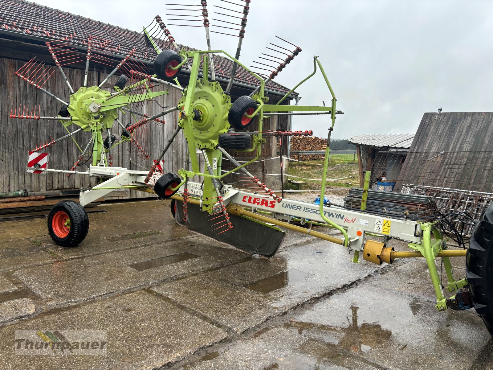 Schwader typu CLAAS Liner 1550 Twin Profil, Gebrauchtmaschine v Bodenmais (Obrázek 1)