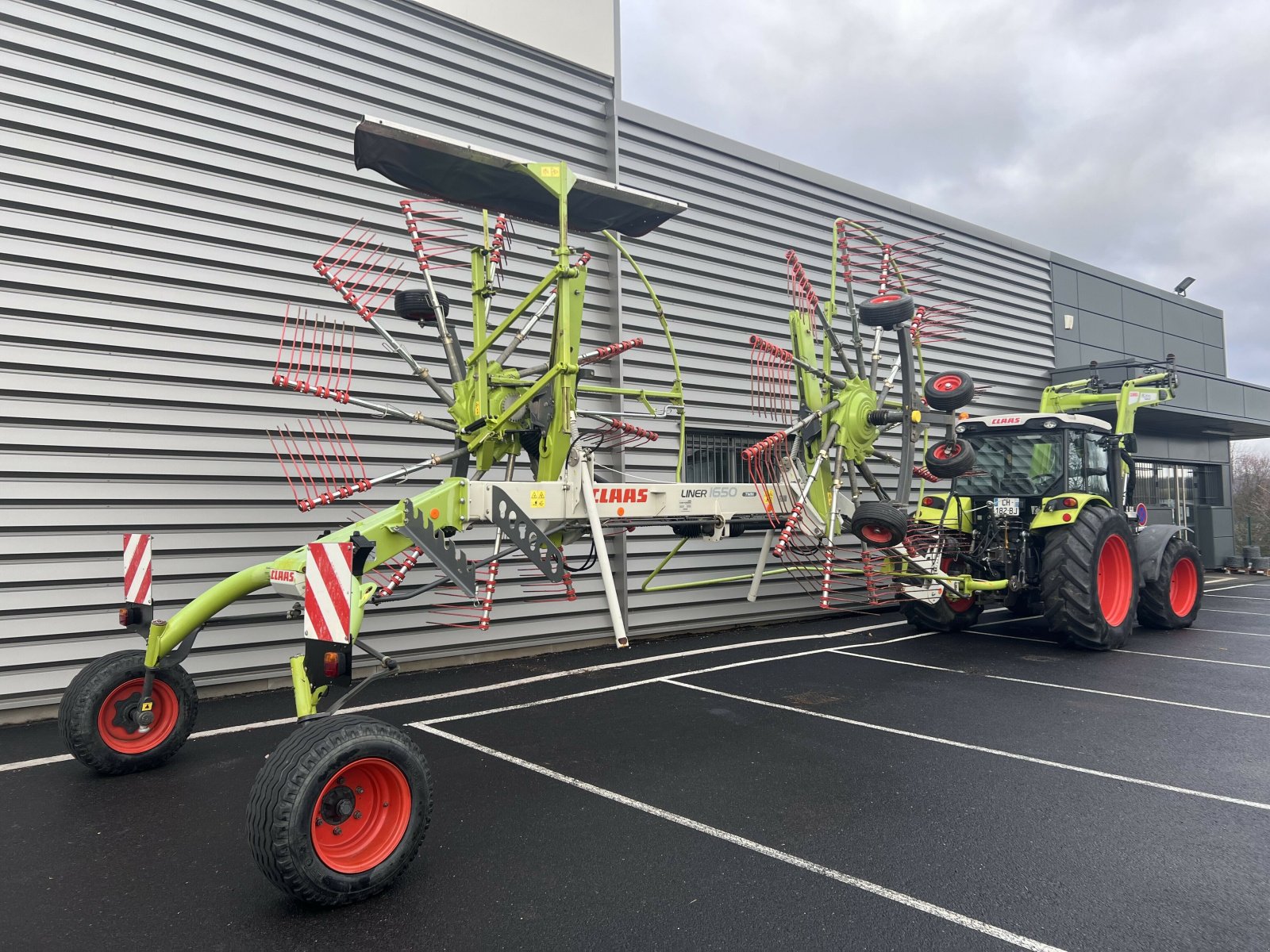 Schwader van het type CLAAS LINER 1650 TWIN  (G00/010), Gebrauchtmaschine in Gannat (Foto 3)