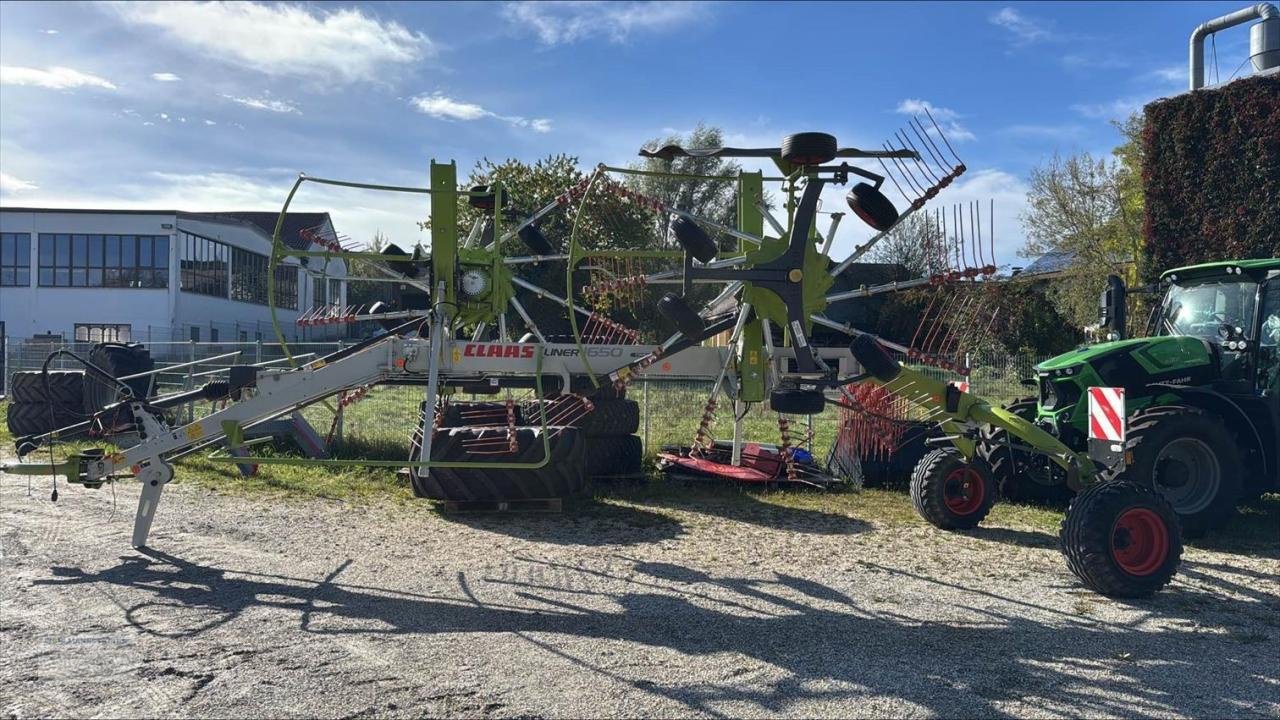 Schwader des Typs CLAAS LINER 1650 TWIN, Gebrauchtmaschine in Unterdietfurt (Bild 2)