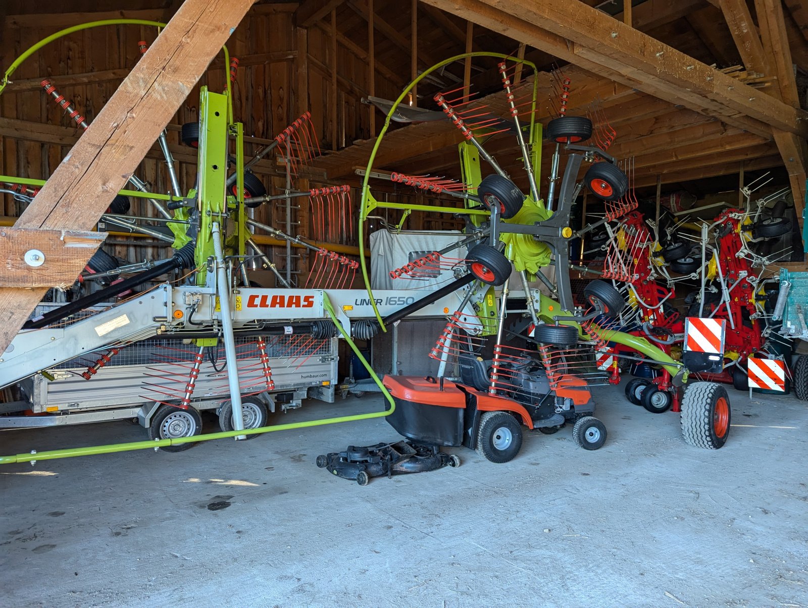 Schwader typu CLAAS Liner 1650 Twin, Gebrauchtmaschine v Uffing (Obrázok 3)