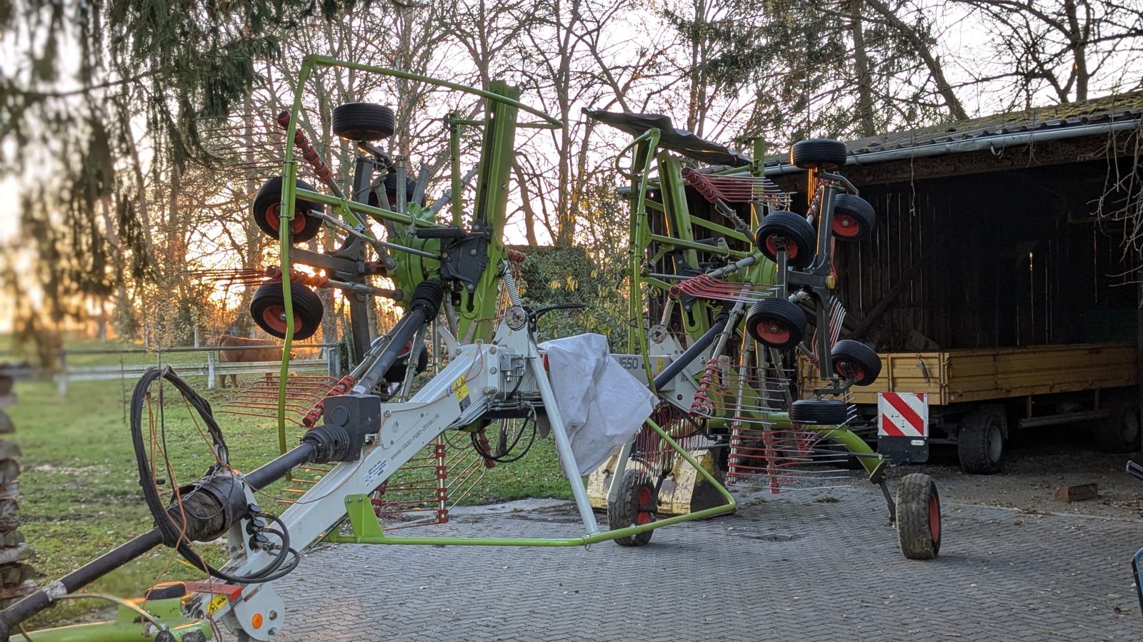 Schwader a típus CLAAS Liner 1650 Twin, Gebrauchtmaschine ekkor: Rohrbach (Kép 1)