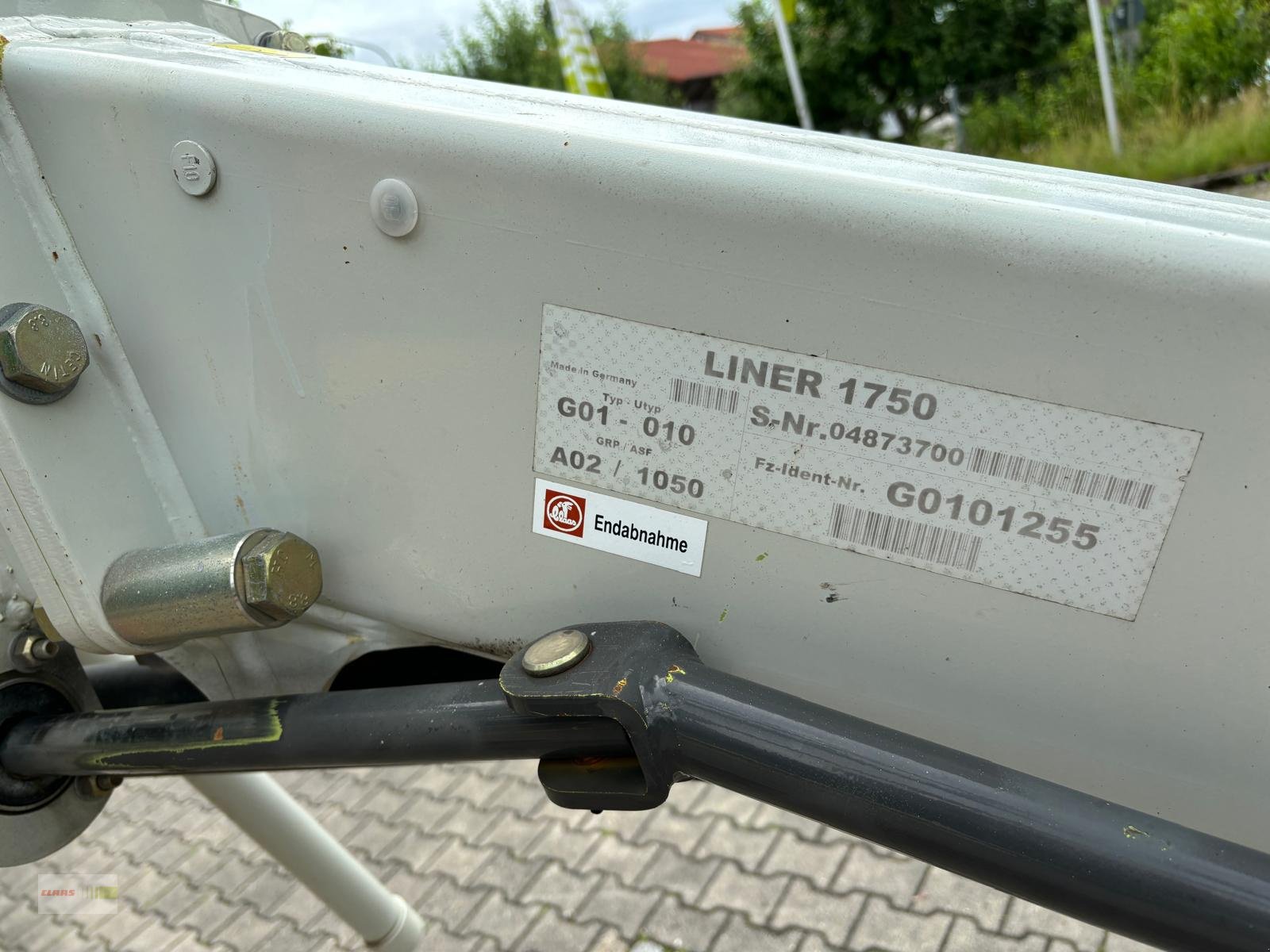 Schwader des Typs CLAAS Liner 1750, Gebrauchtmaschine in Krumbach (Bild 8)