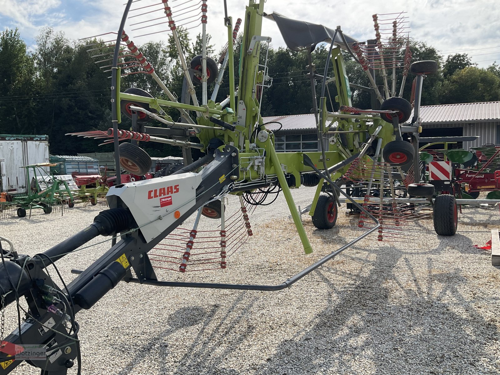 Schwader van het type CLAAS LINER 1800 TWIN, Gebrauchtmaschine in Gangkofen (Foto 1)