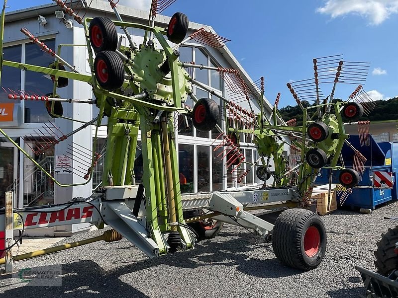 Schwader des Typs CLAAS Liner 3000 4-Kreiselschwader reparaturbedürftig, Gebrauchtmaschine in Rittersdorf (Bild 3)