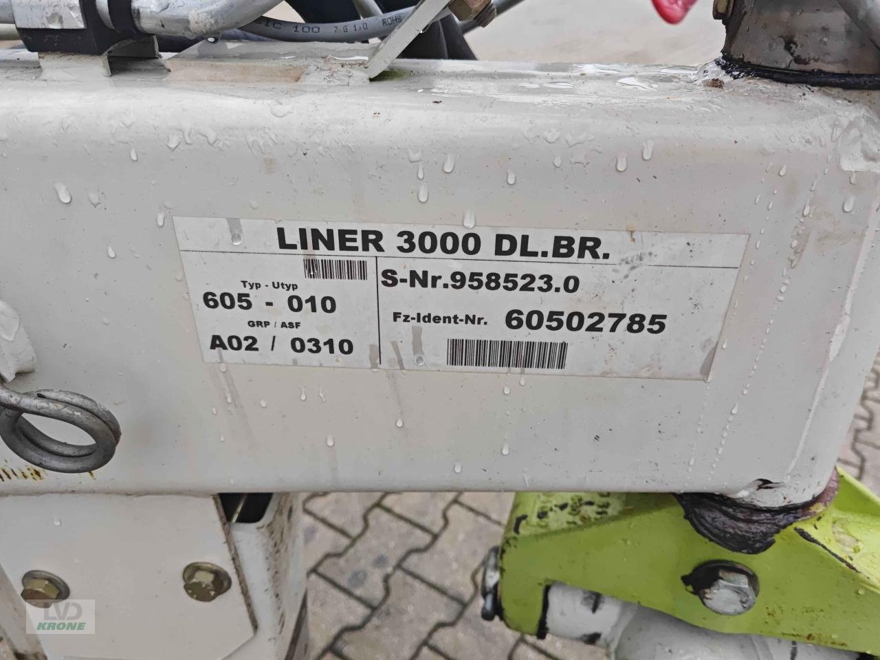 Schwader a típus CLAAS Liner 3000, Gebrauchtmaschine ekkor: Zorbau (Kép 11)