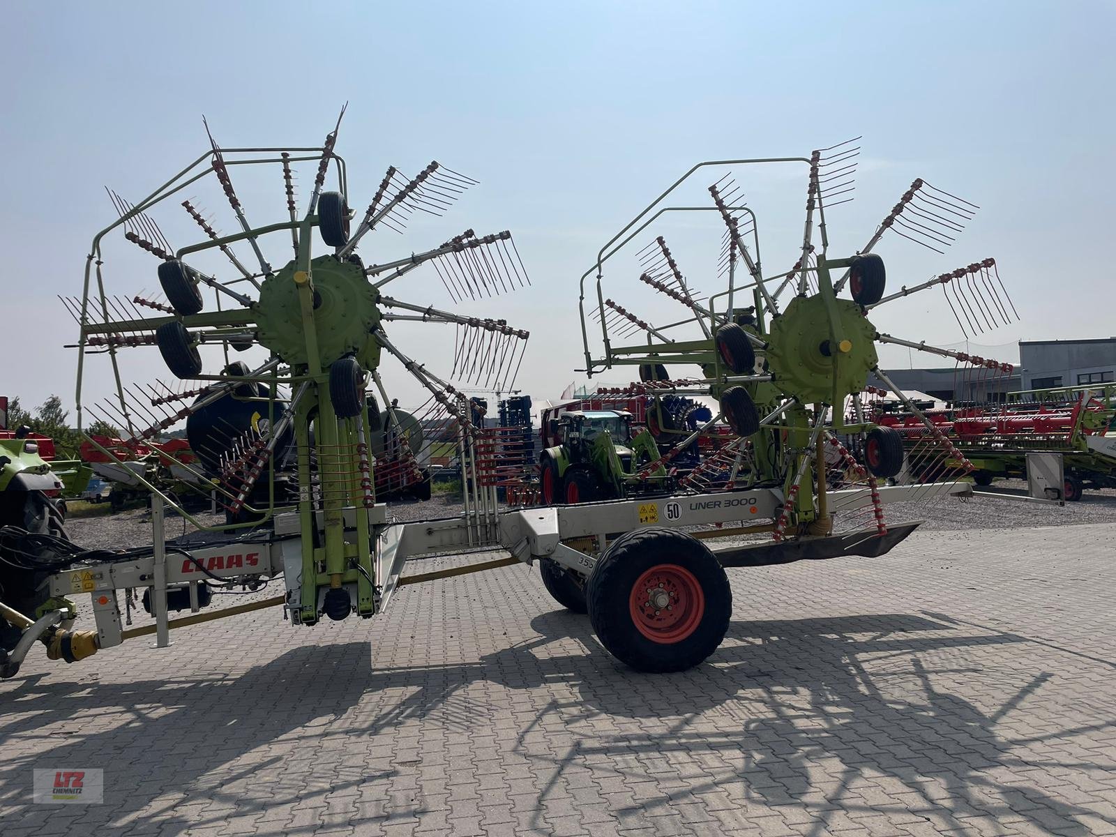 Schwader des Typs CLAAS Liner 3000, Gebrauchtmaschine in Hartmannsdorf (Bild 6)