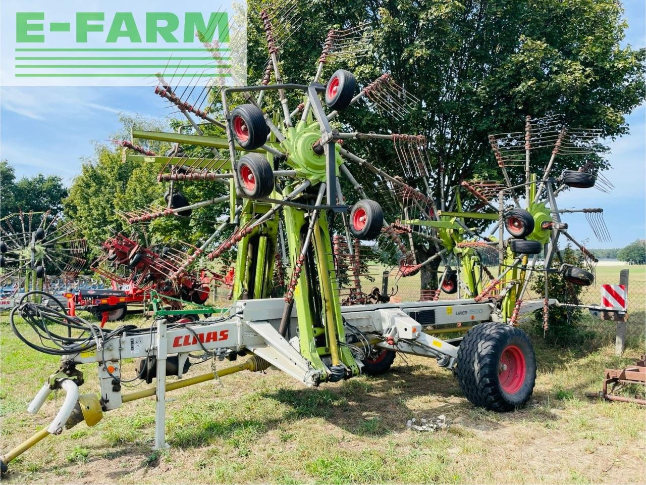 Schwader del tipo CLAAS Liner 3500, Gebrauchtmaschine In WEISSENBERG (Immagine 1)