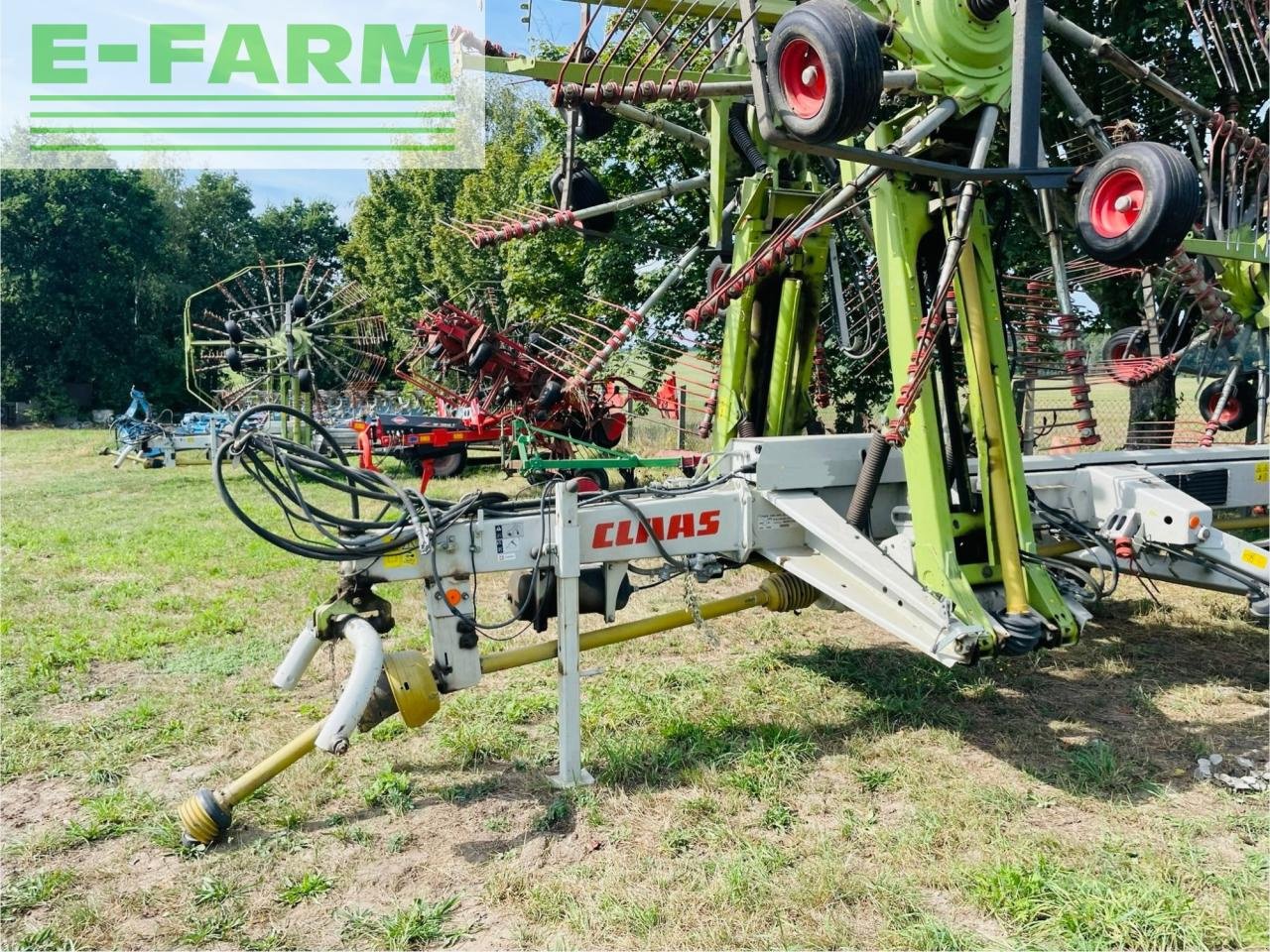 Schwader des Typs CLAAS Liner 3500, Gebrauchtmaschine in WEISSENBERG (Bild 4)