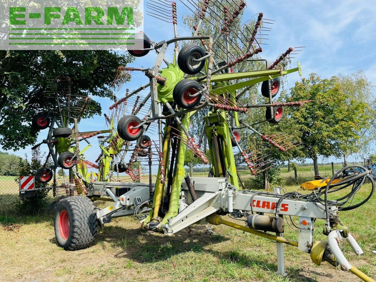 Schwader del tipo CLAAS Liner 3500, Gebrauchtmaschine In WEISSENBERG (Immagine 5)