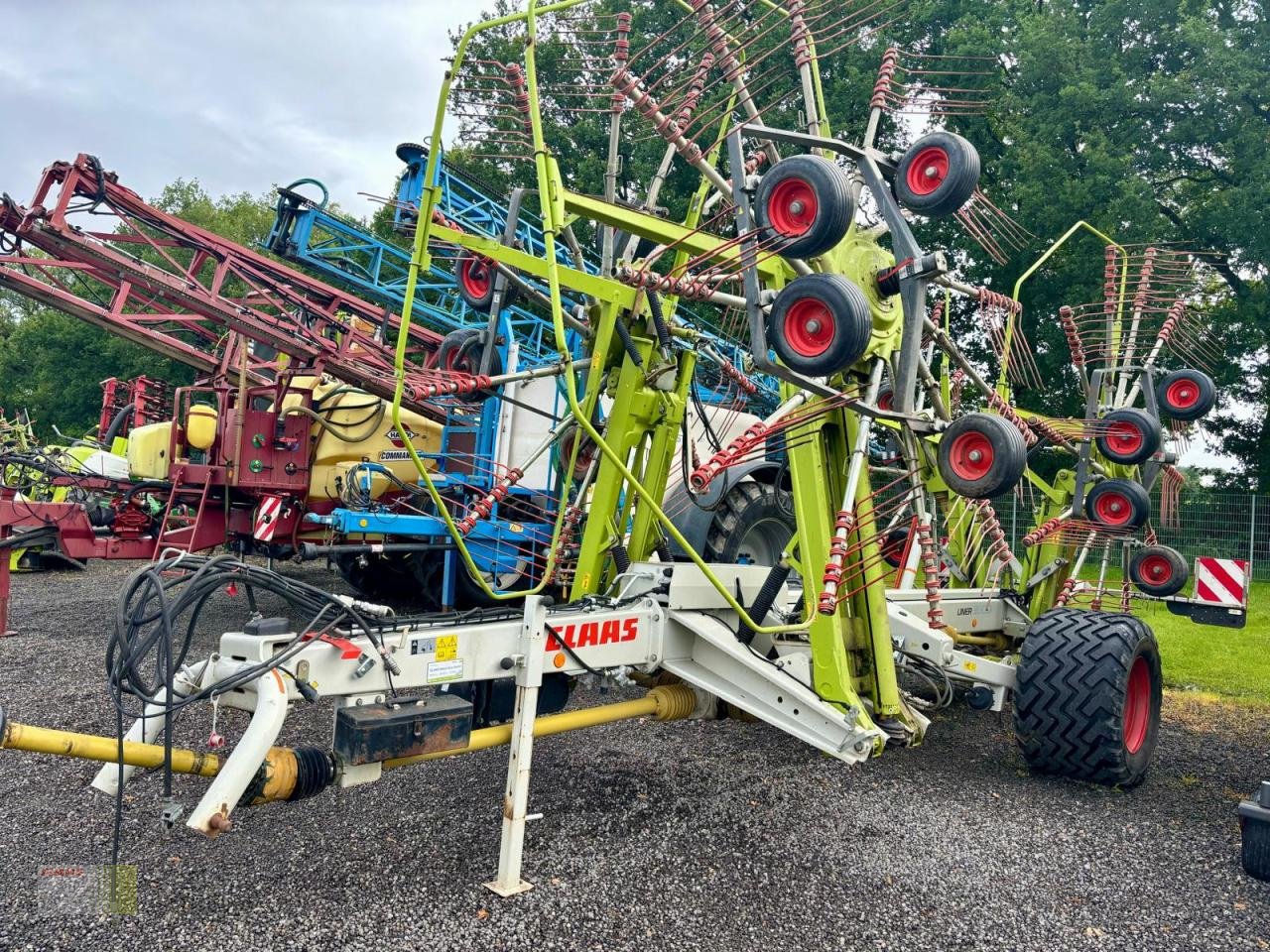 Schwader of the type CLAAS LINER 3600 COMFORT, nur 1.276 ha. !, Gebrauchtmaschine in Neerstedt (Picture 2)