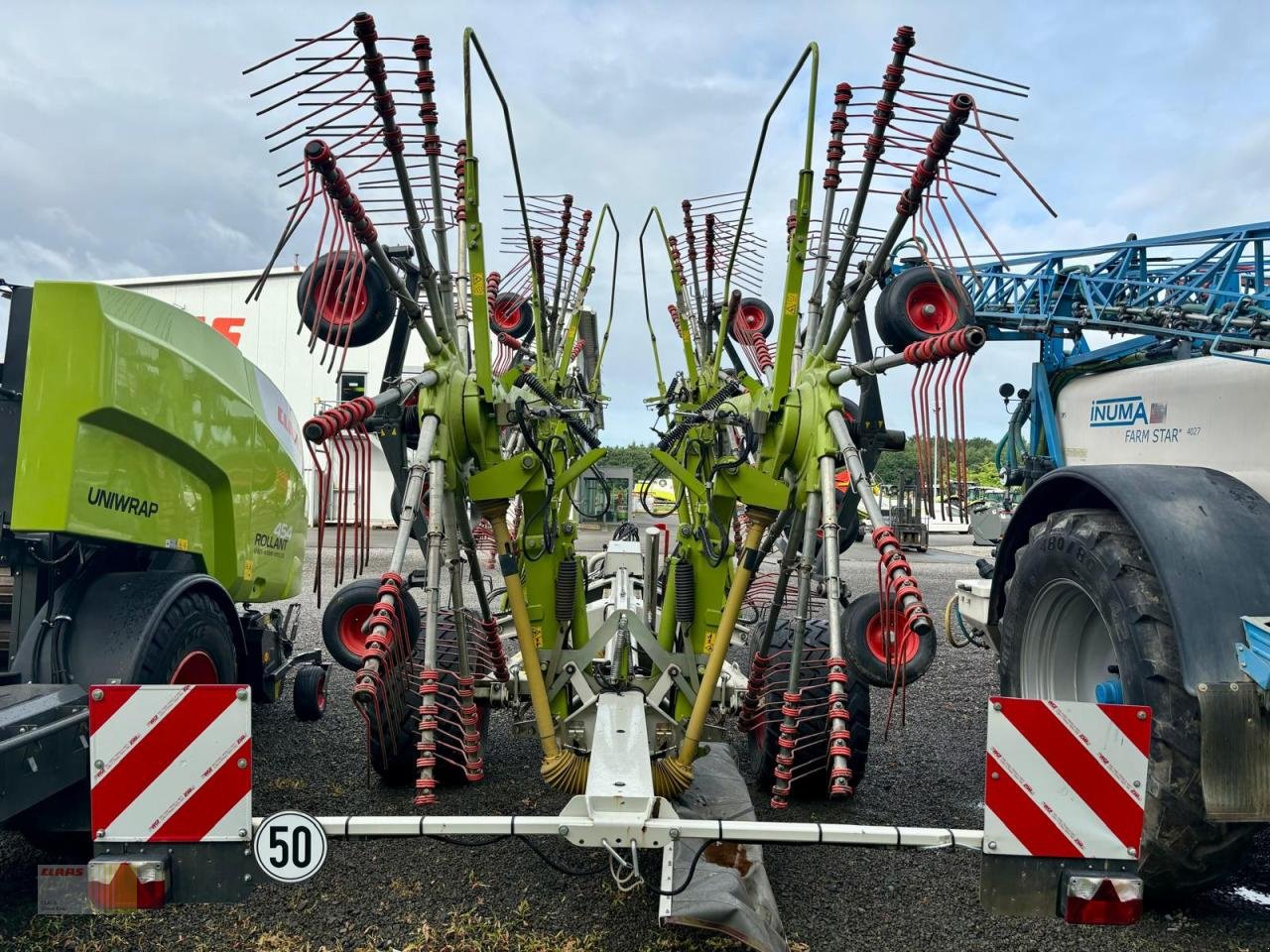 Schwader del tipo CLAAS LINER 3600 COMFORT, nur 1.276 ha. !, Gebrauchtmaschine en Neerstedt (Imagen 4)