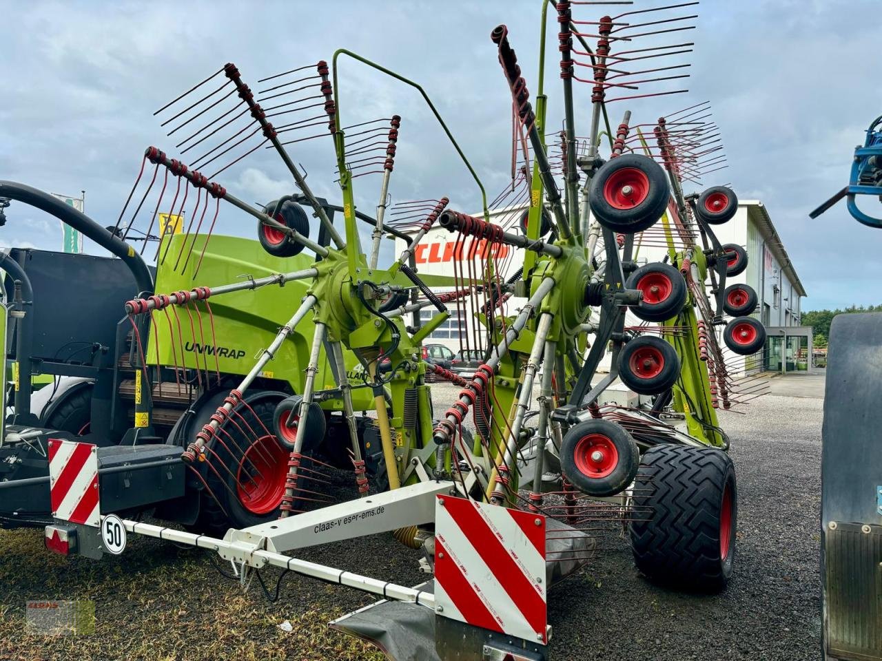 Schwader van het type CLAAS LINER 3600 COMFORT, nur 1.276 ha. !, Gebrauchtmaschine in Neerstedt (Foto 5)