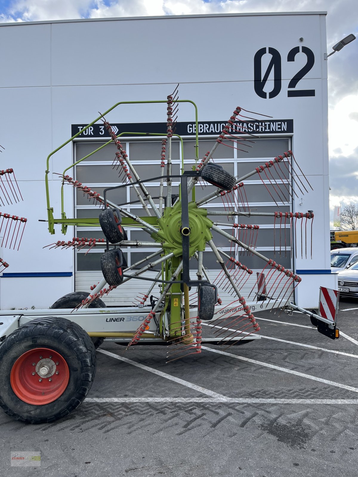 Schwader tip CLAAS Liner 3600, Gebrauchtmaschine in Langenau (Poză 3)