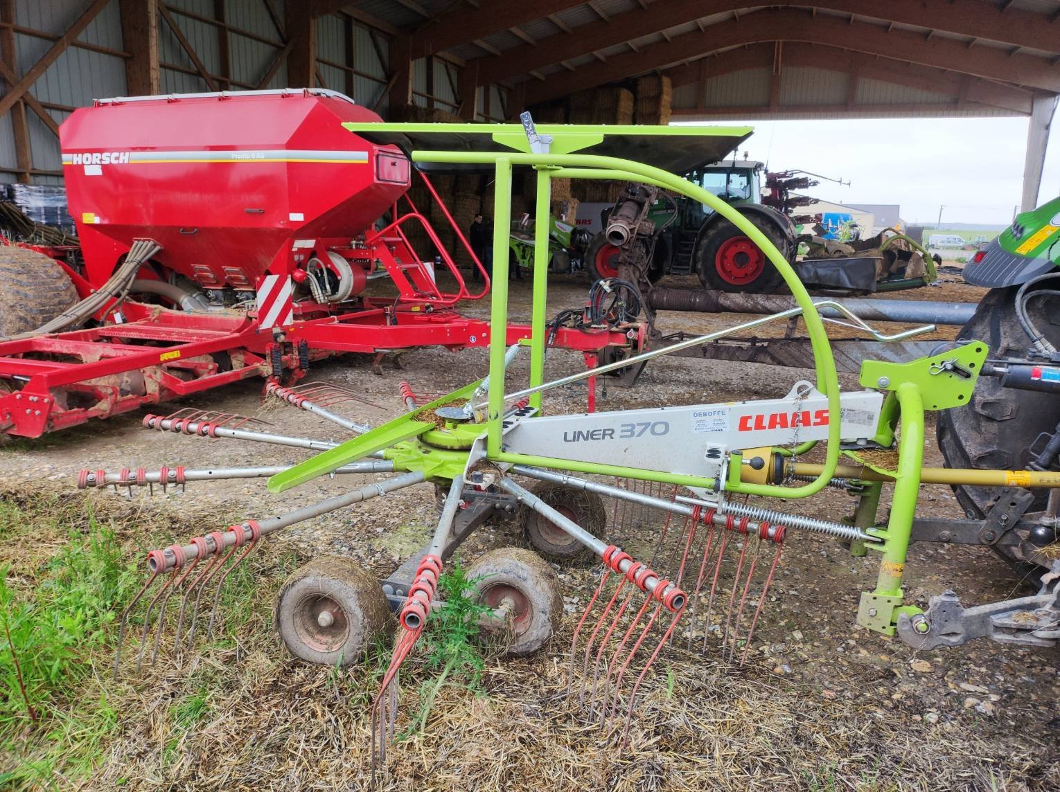 Schwader del tipo CLAAS Liner 370, Gebrauchtmaschine en Trun (Imagen 1)