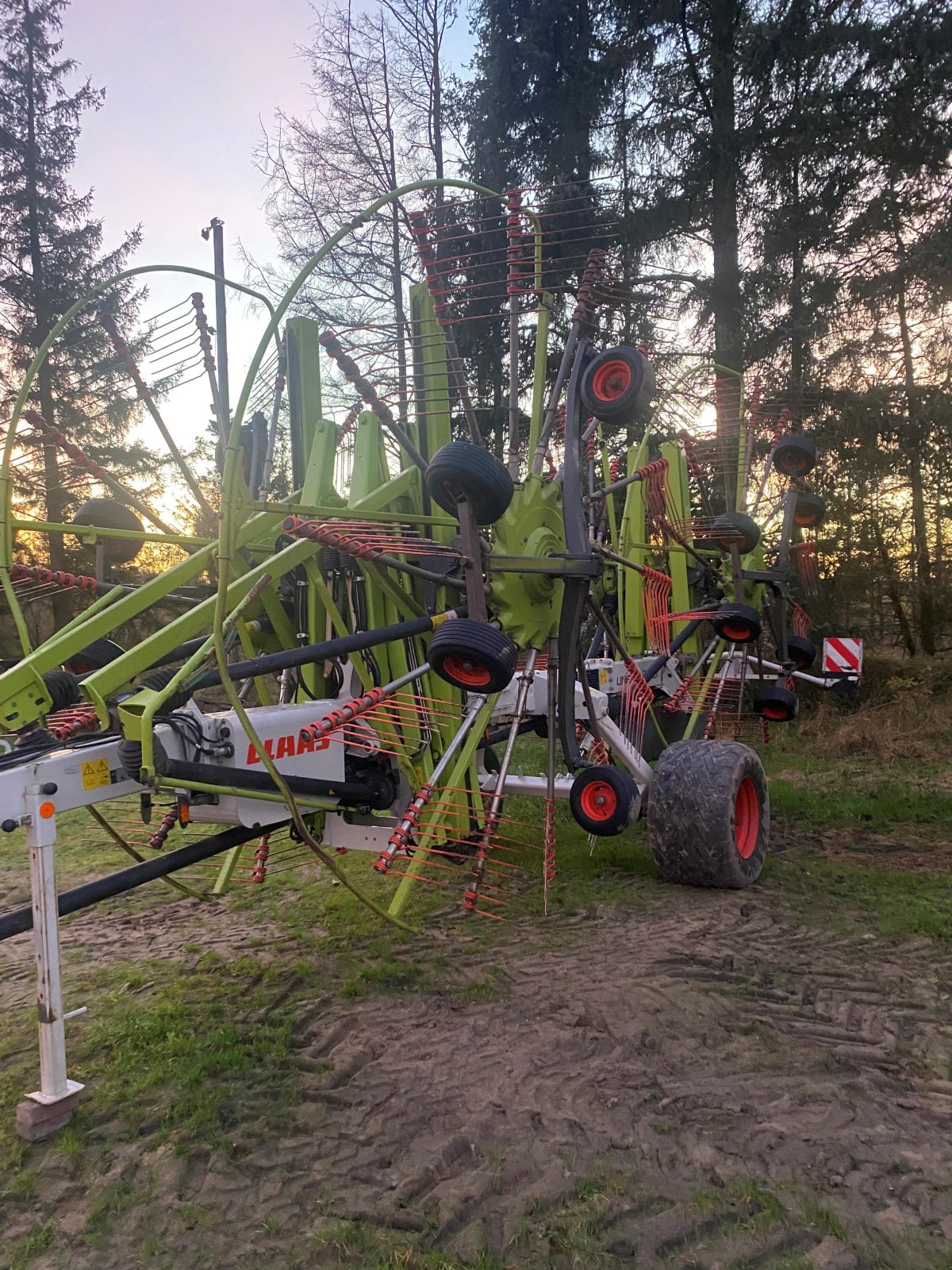 Schwader of the type CLAAS LINER 4000, Gebrauchtmaschine in Tim (Picture 5)