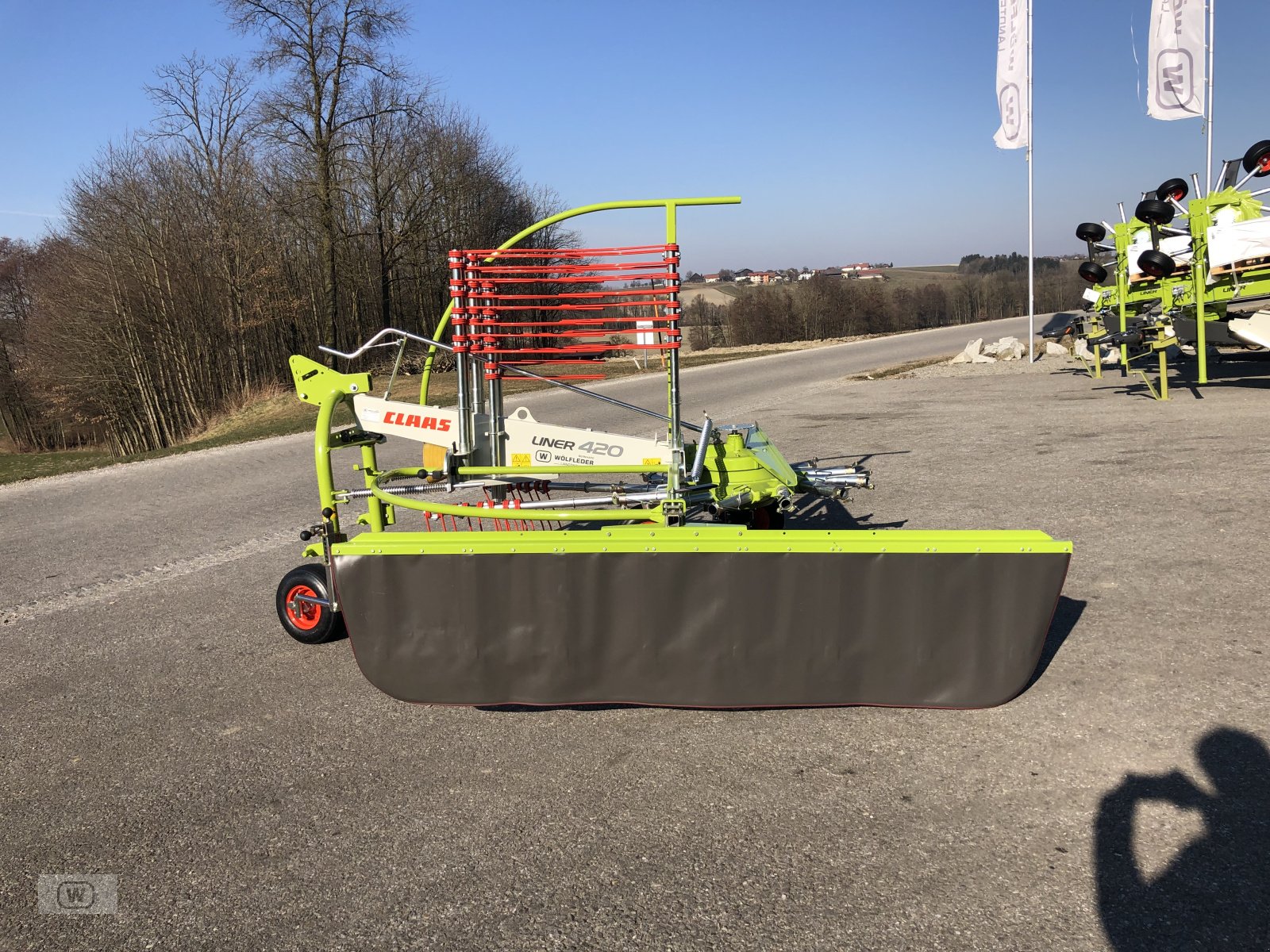 Schwader van het type CLAAS Liner 420, Neumaschine in Zell an der Pram (Foto 21)