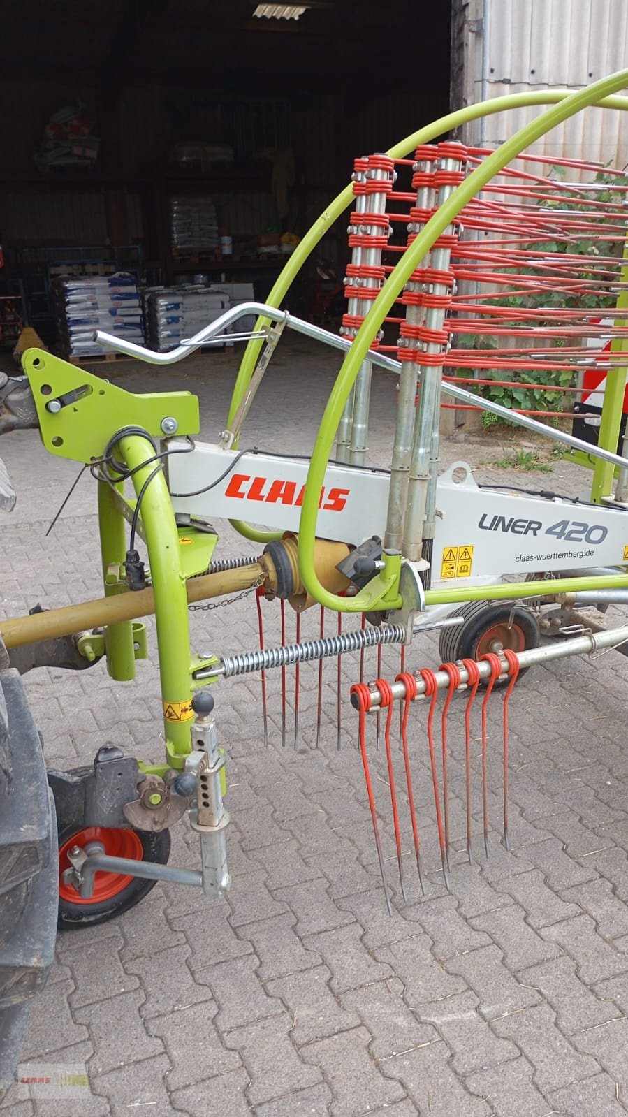 Schwader typu CLAAS Liner 420, Gebrauchtmaschine w Langenau (Zdjęcie 9)