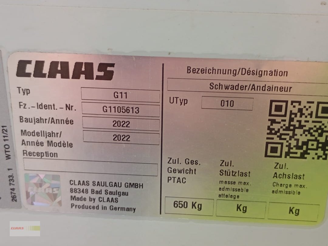 Schwader του τύπου CLAAS Liner 420, Gebrauchtmaschine σε Langenau (Φωτογραφία 10)