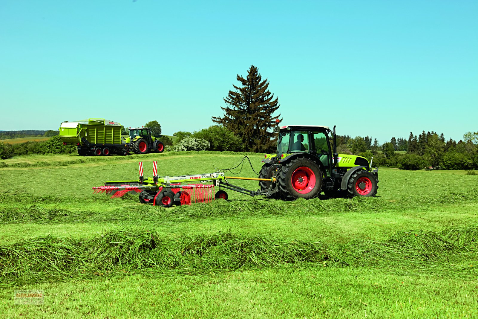 Schwader van het type CLAAS Liner 450, Neumaschine in Dorfen (Foto 2)