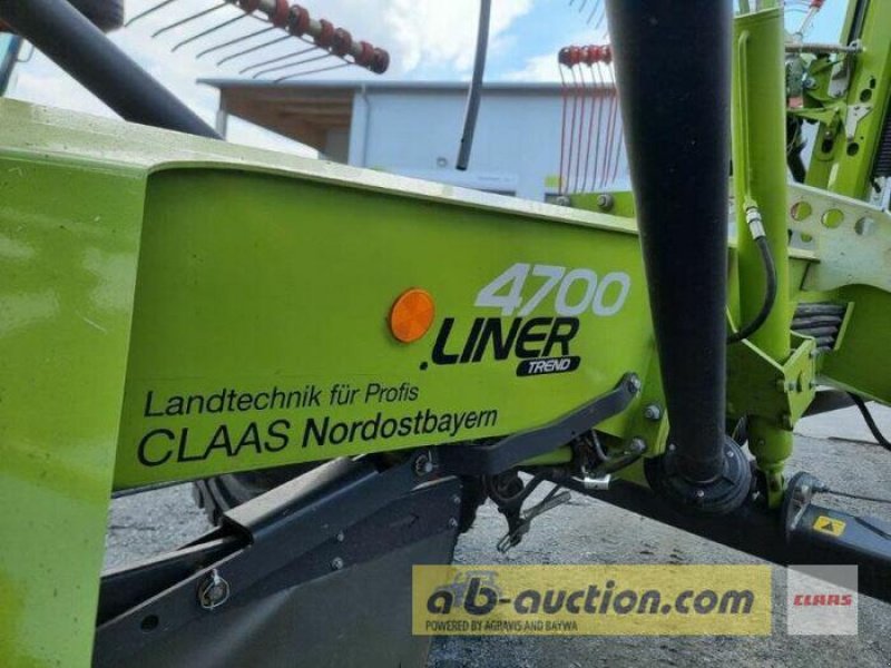 Schwader typu CLAAS LINER 4700 AB-AUCTION, Gebrauchtmaschine w Hollfeld (Zdjęcie 11)