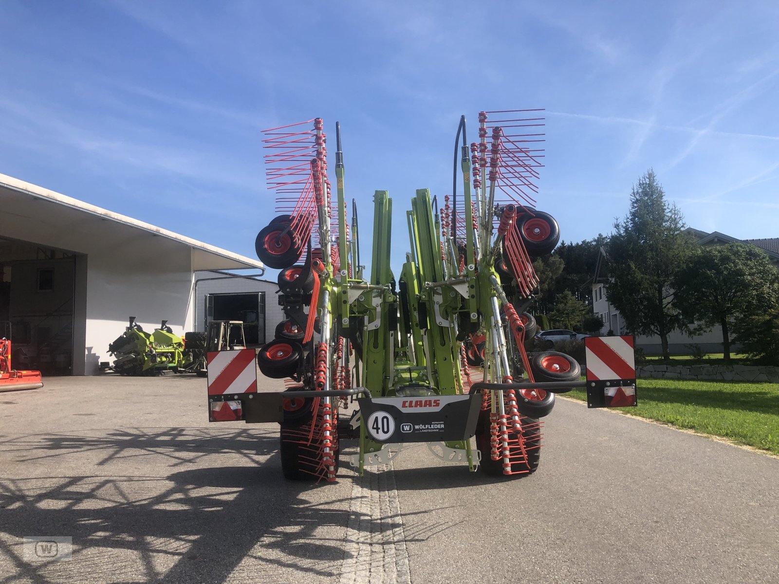 Schwader Türe ait CLAAS Liner 4700 Business, Neumaschine içinde Zell an der Pram (resim 5)