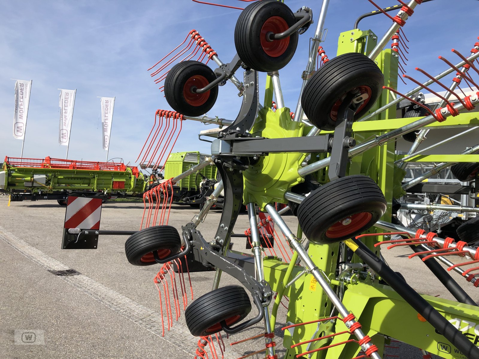 Schwader Türe ait CLAAS Liner 4700 Business, Neumaschine içinde Zell an der Pram (resim 12)