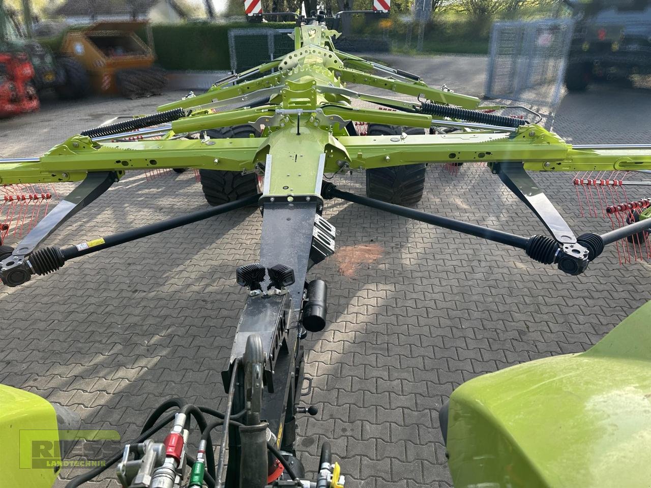 Schwader Türe ait CLAAS LINER 4700 BUSINESS, Gebrauchtmaschine içinde Homberg (Ohm) - Maulbach (resim 9)