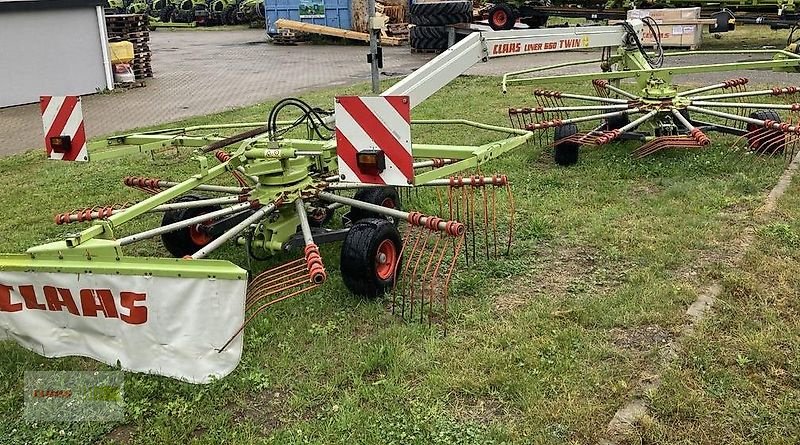 Schwader van het type CLAAS Liner 650 Twin, Gebrauchtmaschine in Schwülper (Foto 3)