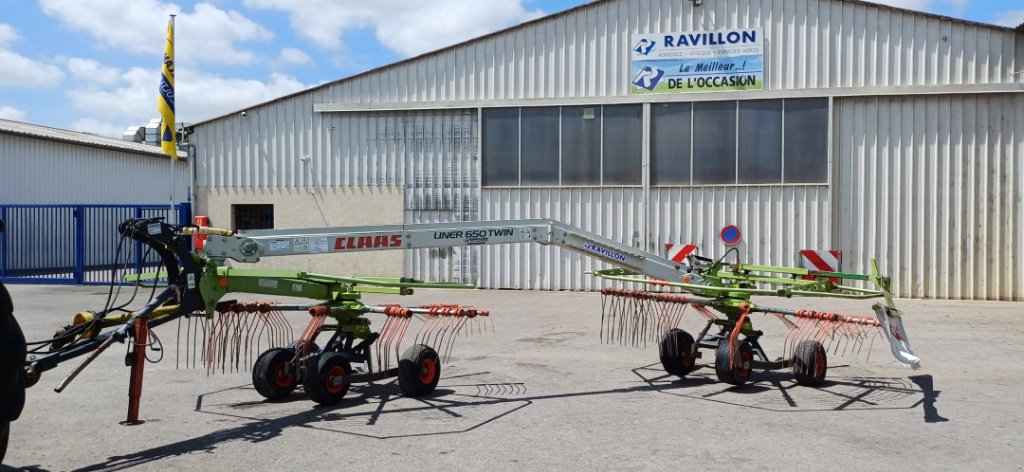 Schwader des Typs CLAAS Liner 650 twin, Gebrauchtmaschine in VERT TOULON (Bild 11)