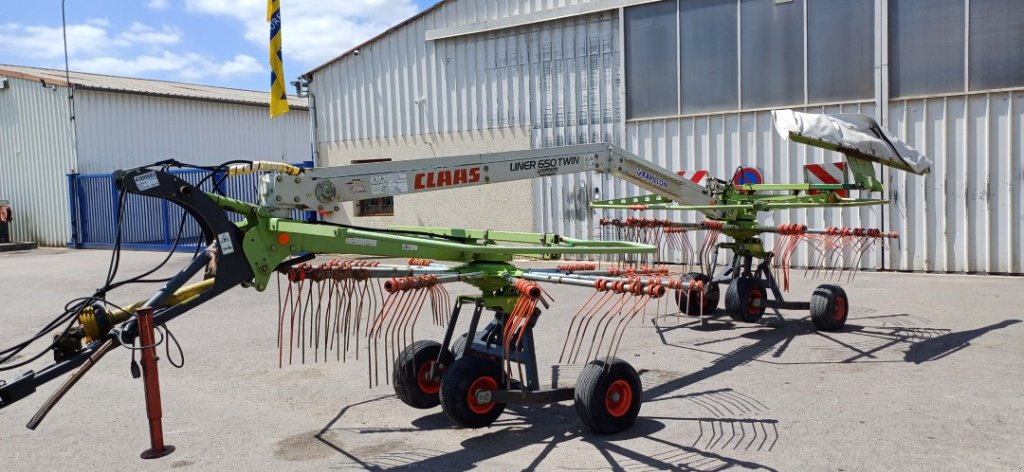 Schwader Türe ait CLAAS Liner 650 twin, Gebrauchtmaschine içinde VERT TOULON (resim 2)