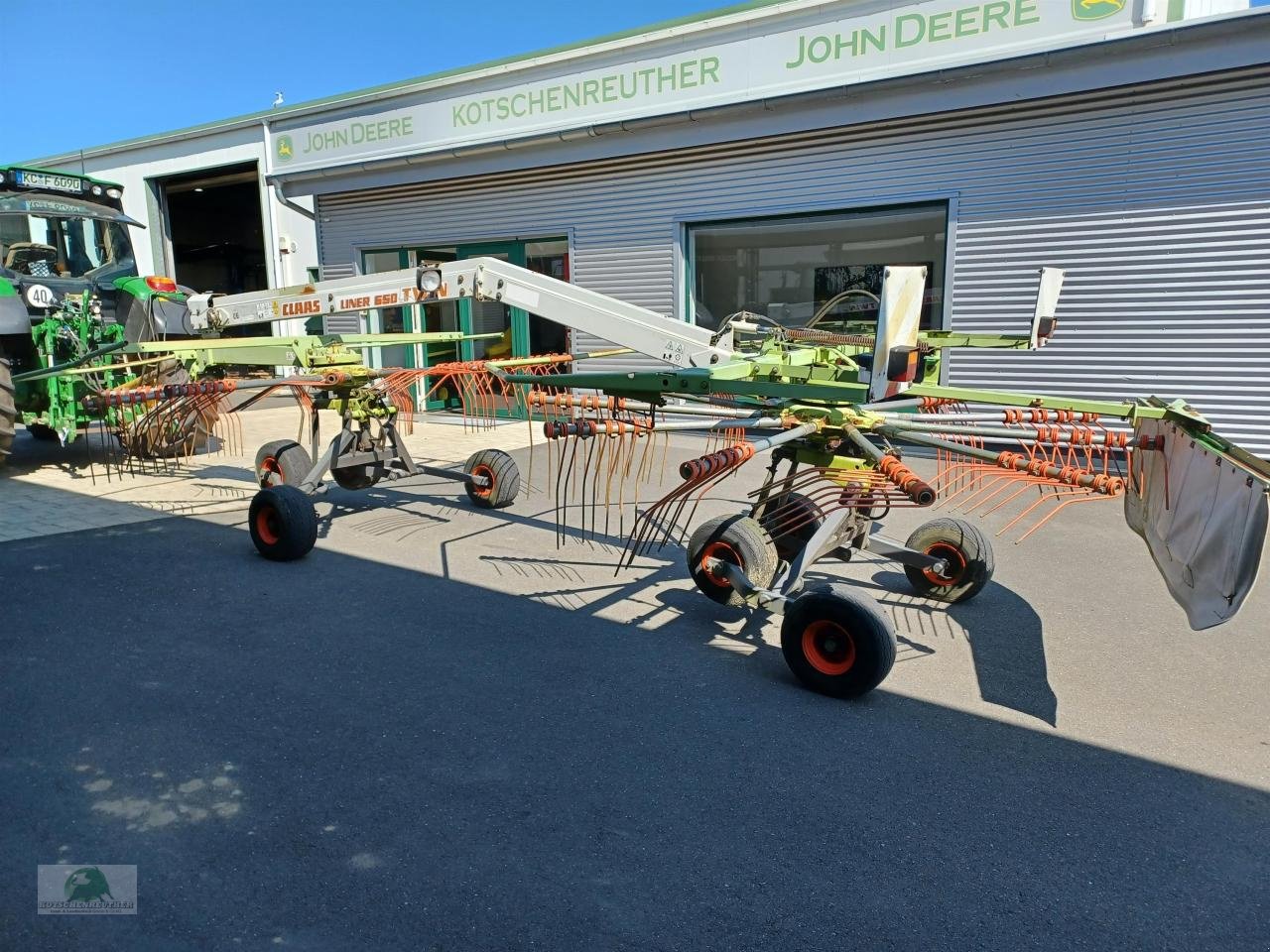 Schwader des Typs CLAAS Liner 650 Twin, Gebrauchtmaschine in Steinwiesen (Bild 2)