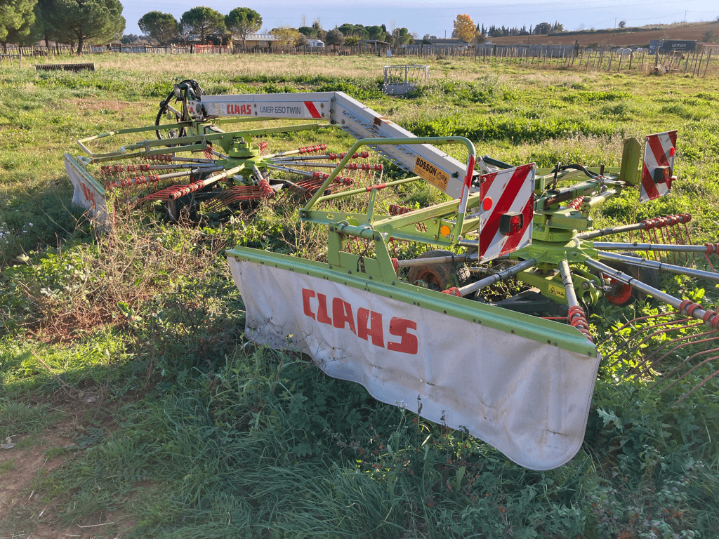 Schwader des Typs CLAAS LINER 650 TWIN, Gebrauchtmaschine in SAINT ANDIOL (Bild 1)