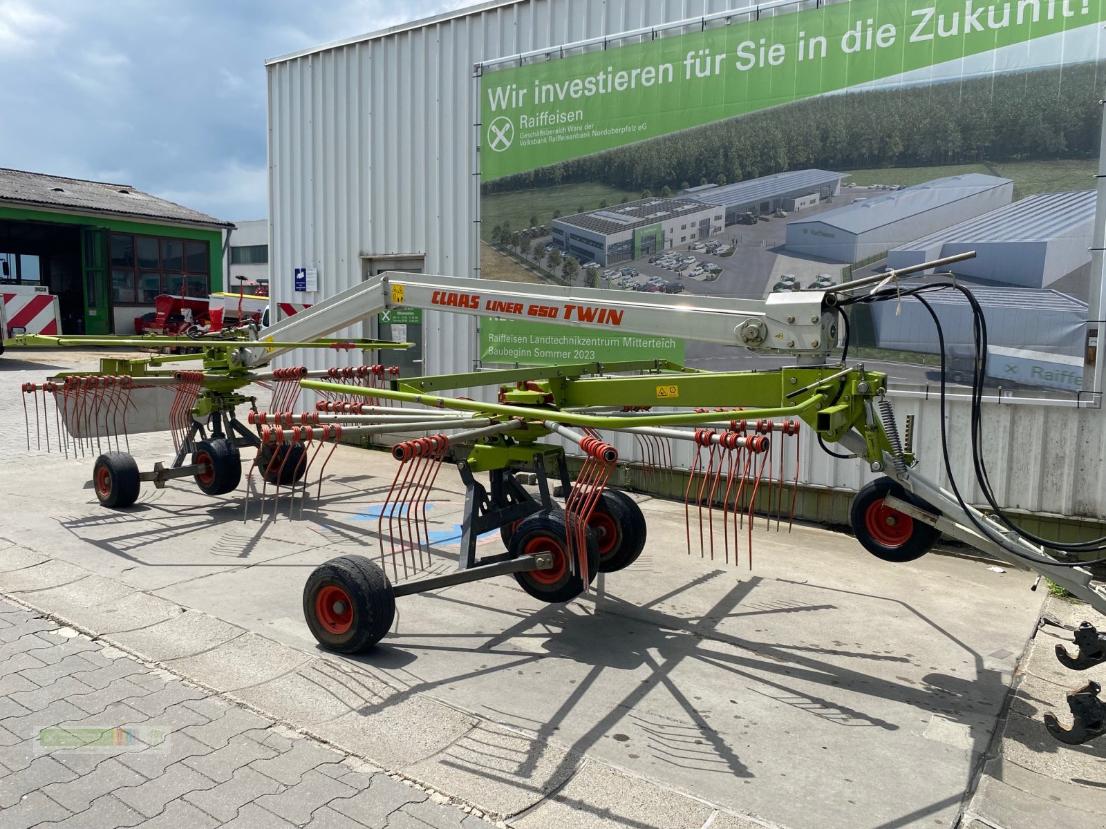 Schwader typu CLAAS Liner 650 Twin, Gebrauchtmaschine w Tirschenreuth (Zdjęcie 1)