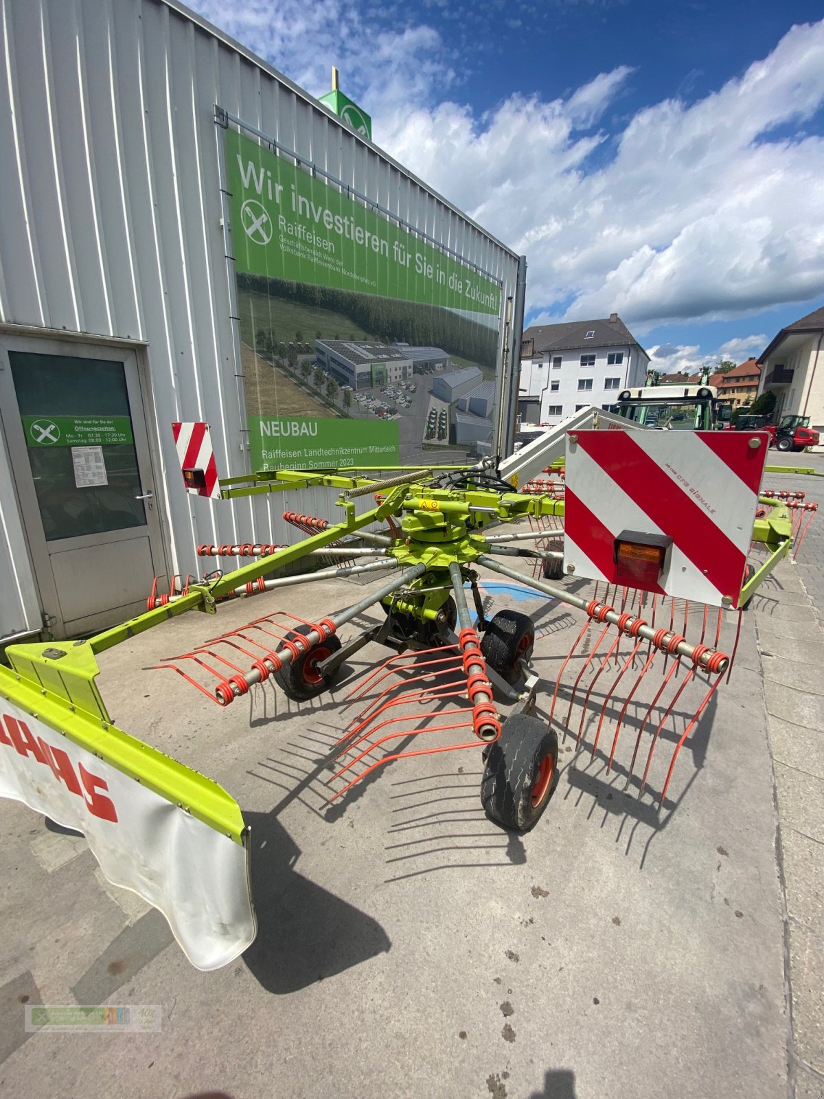 Schwader Türe ait CLAAS Liner 650 Twin, Gebrauchtmaschine içinde Tirschenreuth (resim 7)