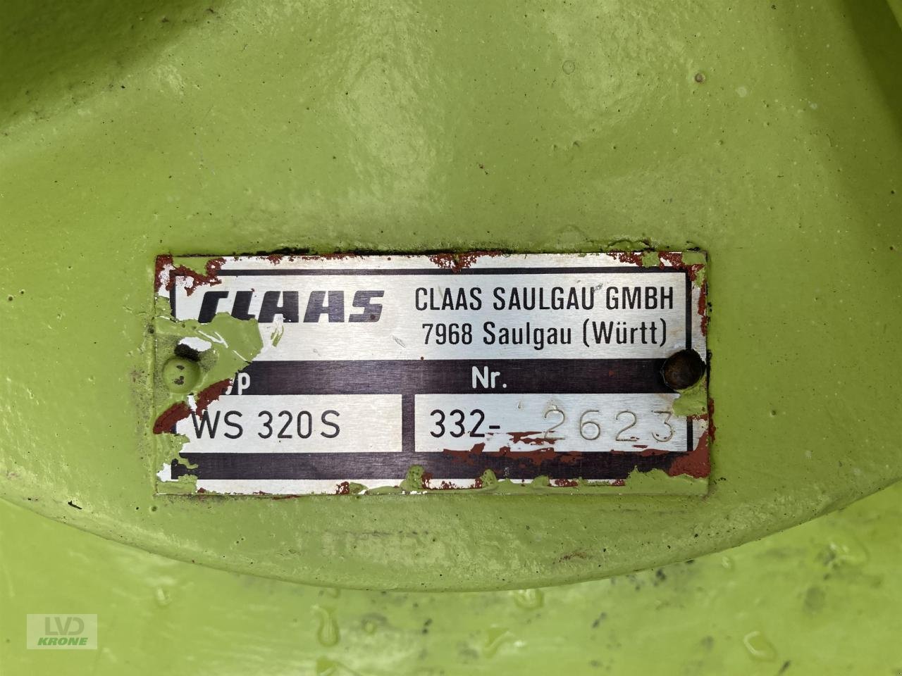 Schwader του τύπου CLAAS WS 320 S, Gebrauchtmaschine σε Spelle (Φωτογραφία 6)