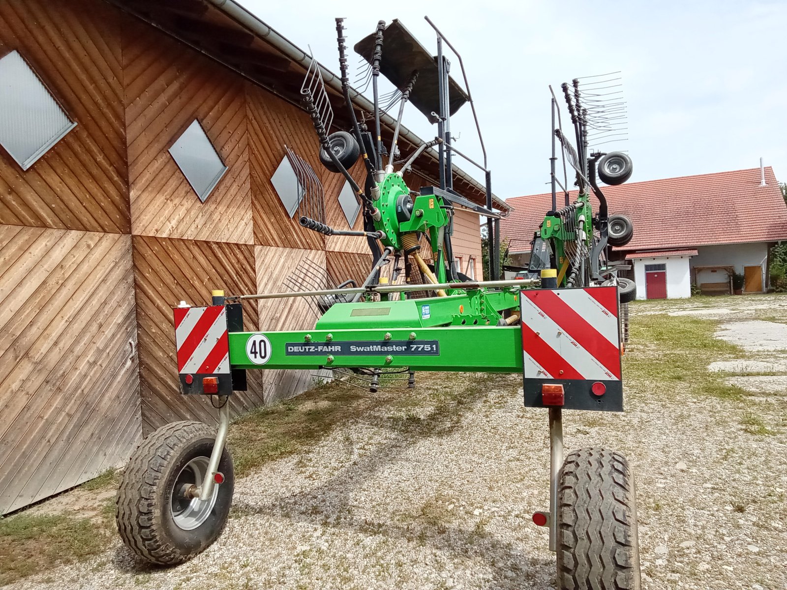 Schwader des Typs Deutz-Fahr Swatmaster 7751, Gebrauchtmaschine in Wittibreut (Bild 1)