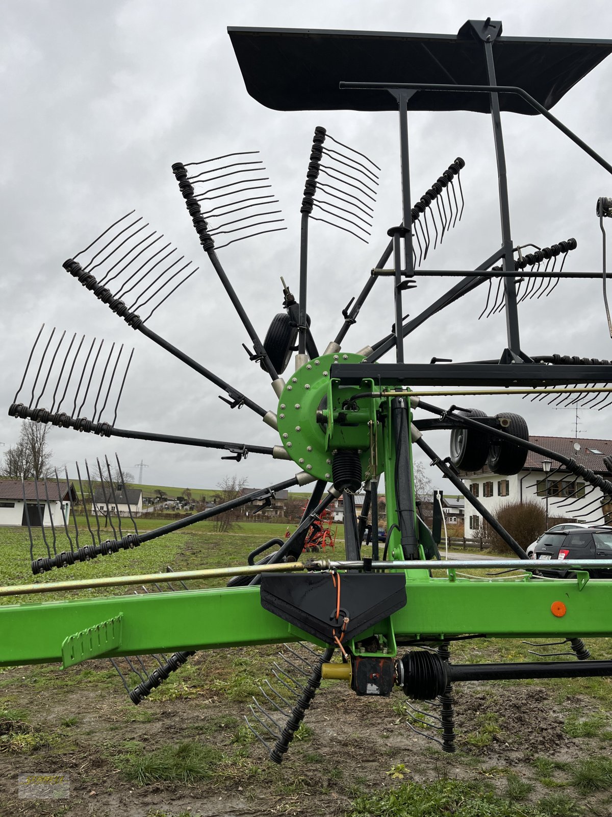 Schwader Türe ait Deutz-Fahr Swatmaster 7752, Gebrauchtmaschine içinde Söchtenau (resim 8)