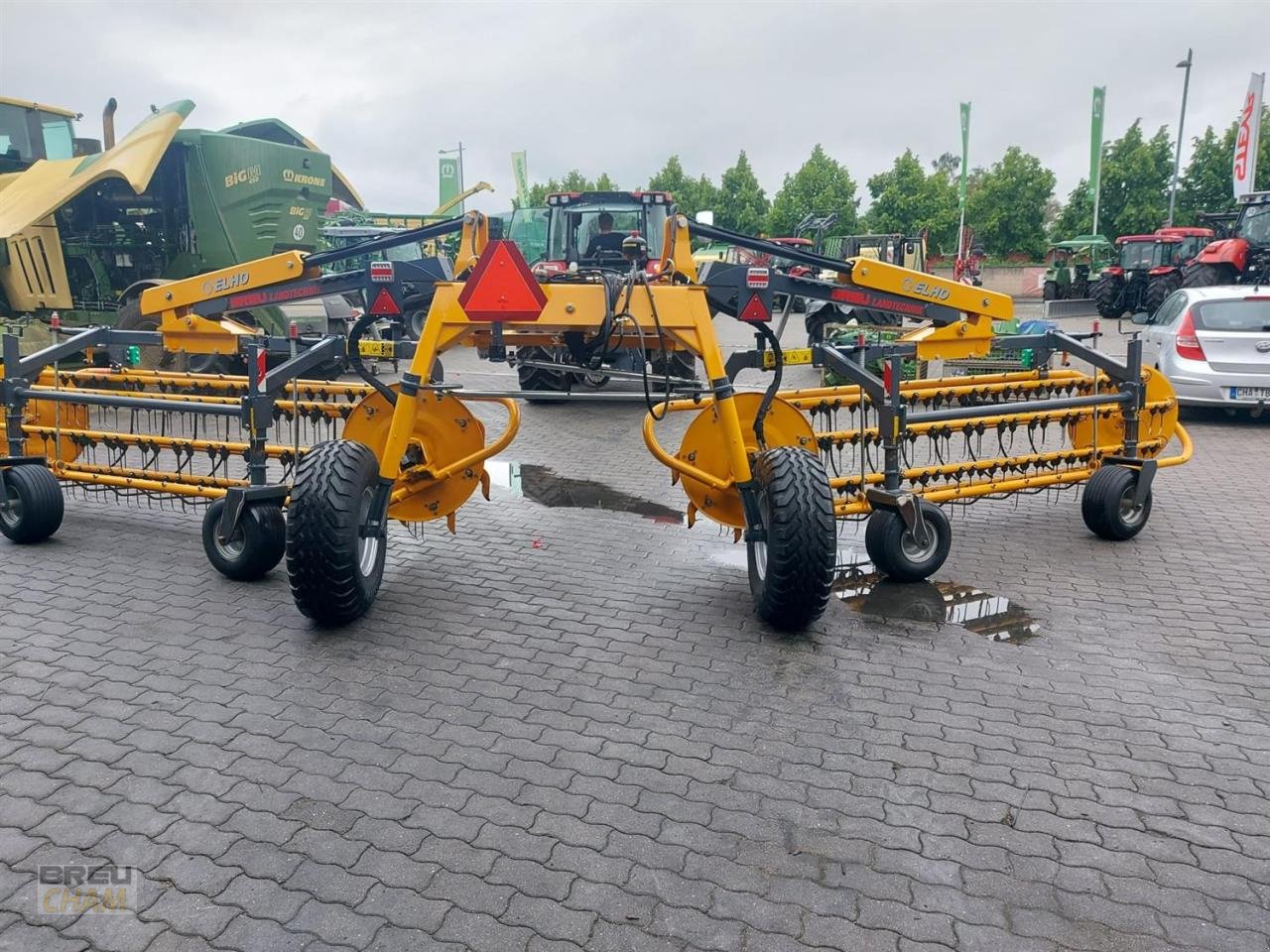 Schwader tip Elho V-Twin 750, Gebrauchtmaschine in Cham (Poză 4)