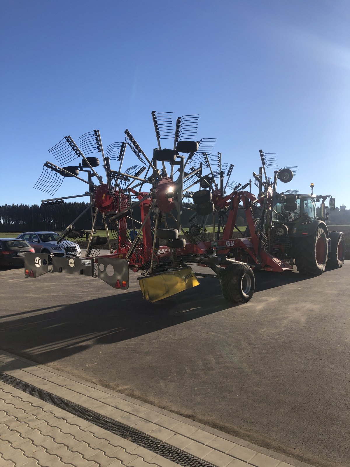 Schwader van het type Fella Juras 12545, Gebrauchtmaschine in Hüfingen (Foto 2)