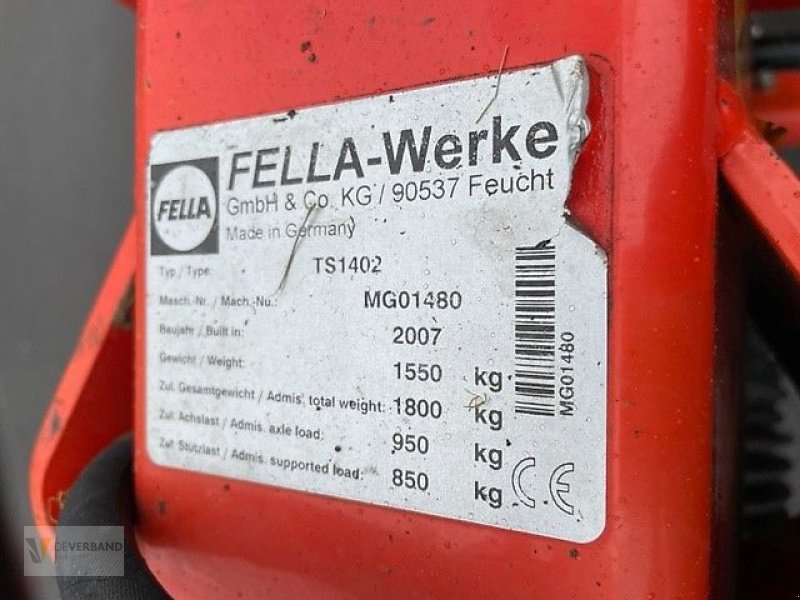 Schwader a típus Fella TS 1402, Gebrauchtmaschine ekkor: Colmar-Berg (Kép 4)