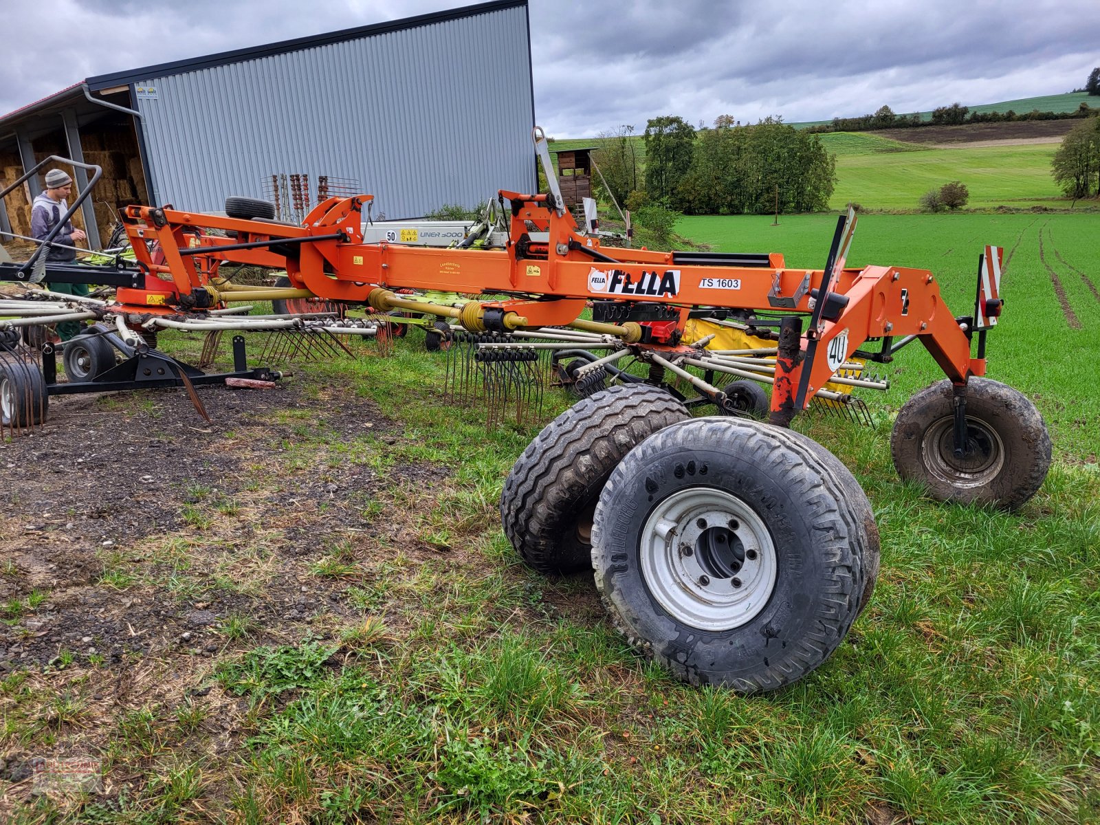 Schwader del tipo Fella TS 1603, Gebrauchtmaschine In Kirkel-Altstadt (Immagine 5)