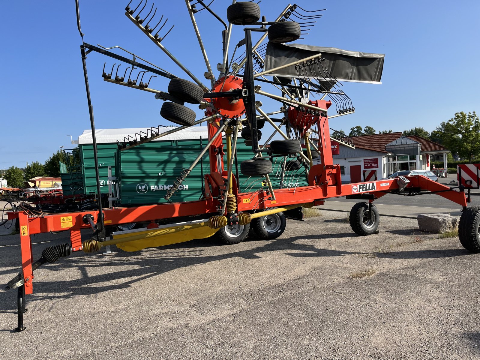 Schwader del tipo Fella TS 1603, Gebrauchtmaschine In Donaueschingen (Immagine 2)