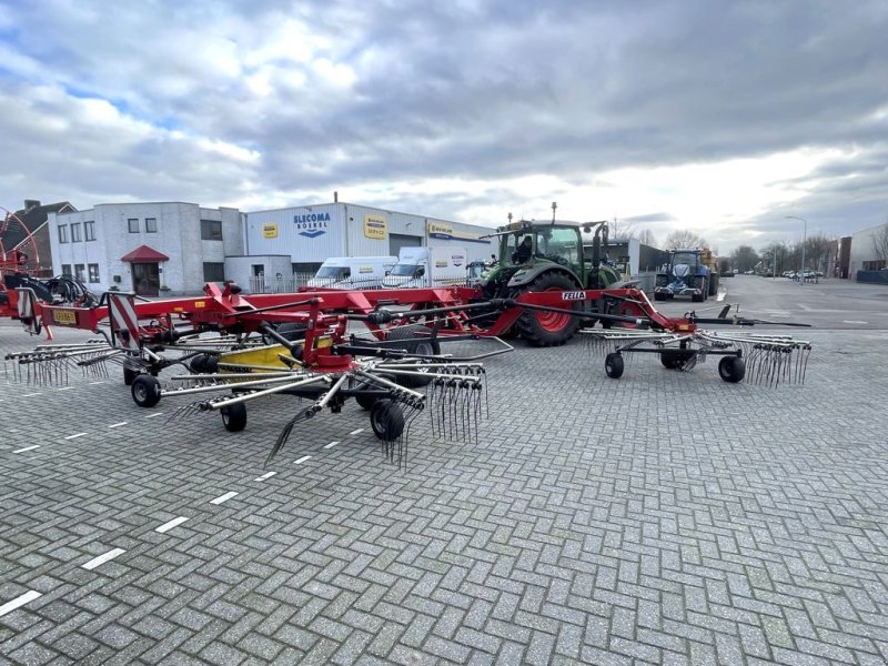 Schwader des Typs Fella TS4000 HB 4 Rotor / Kreisel Schwader, Gebrauchtmaschine in BOEKEL