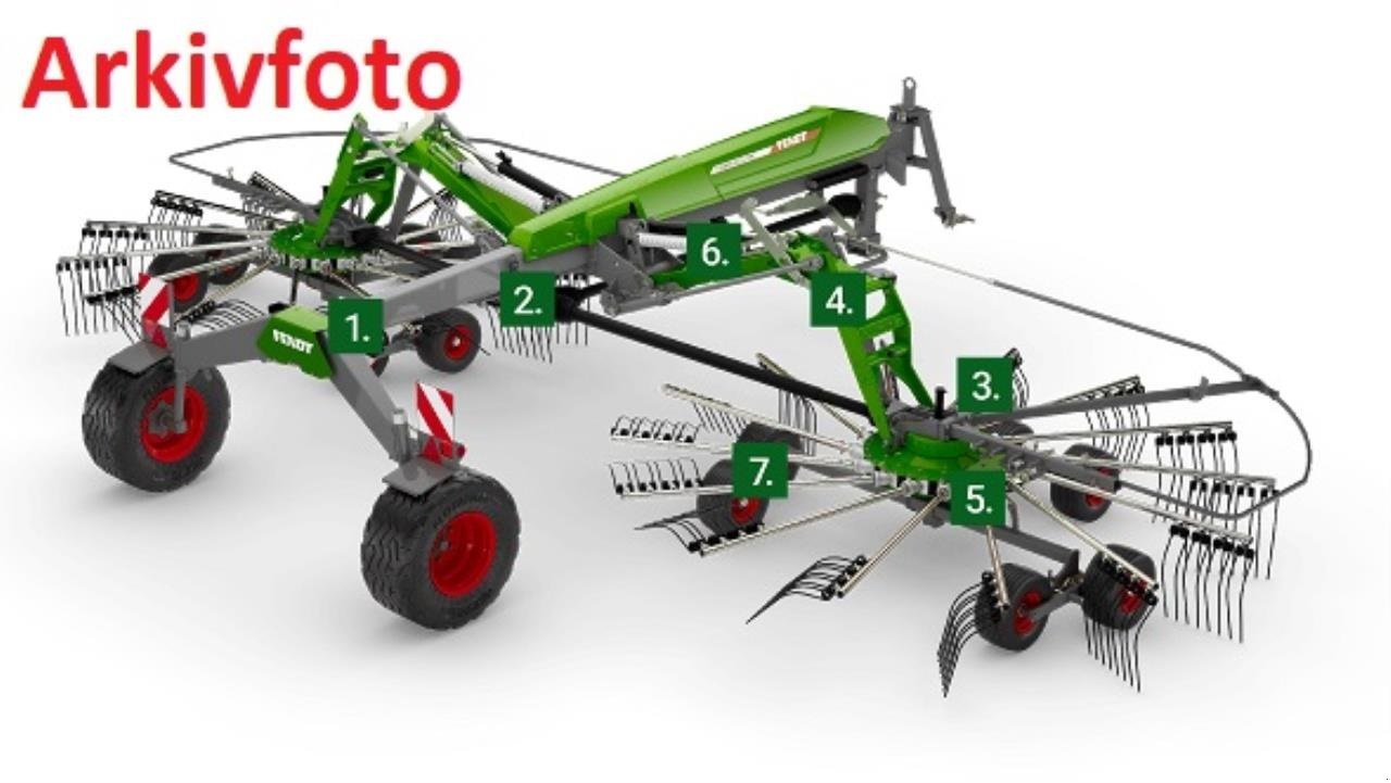 Schwader typu Fendt FORMER 1000 C PRO, Gebrauchtmaschine v Grindsted (Obrázok 1)