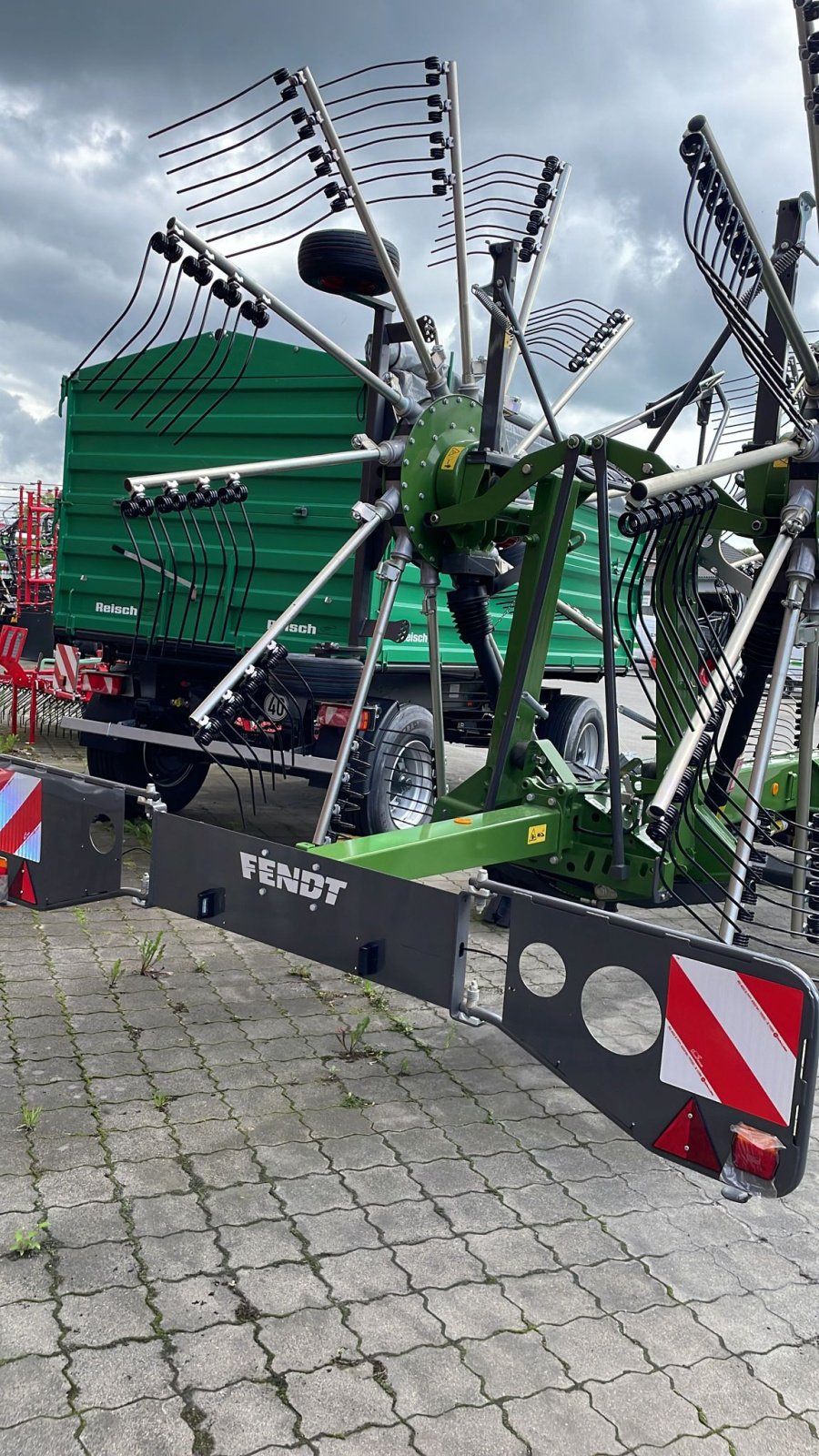 Schwader Türe ait Fendt Former 12545 Gen2, Gebrauchtmaschine içinde Husum (resim 8)