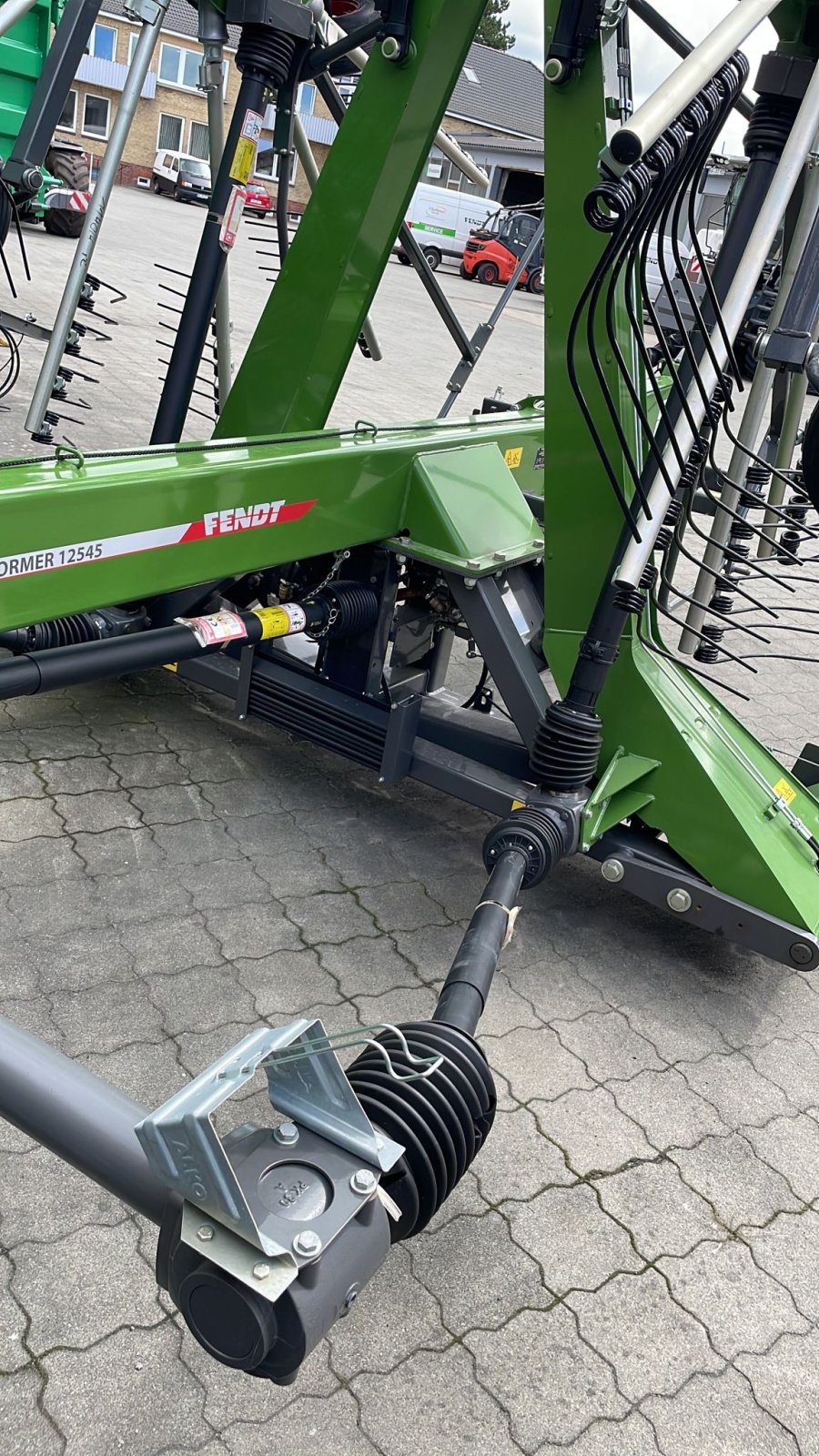 Schwader Türe ait Fendt Former 12545 Gen2, Gebrauchtmaschine içinde Husum (resim 12)