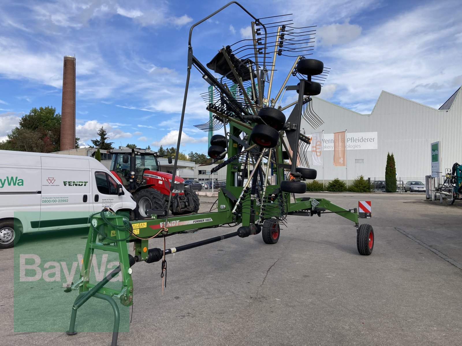 Schwader van het type Fendt Former 1603, Gebrauchtmaschine in Dinkelsbühl (Foto 1)