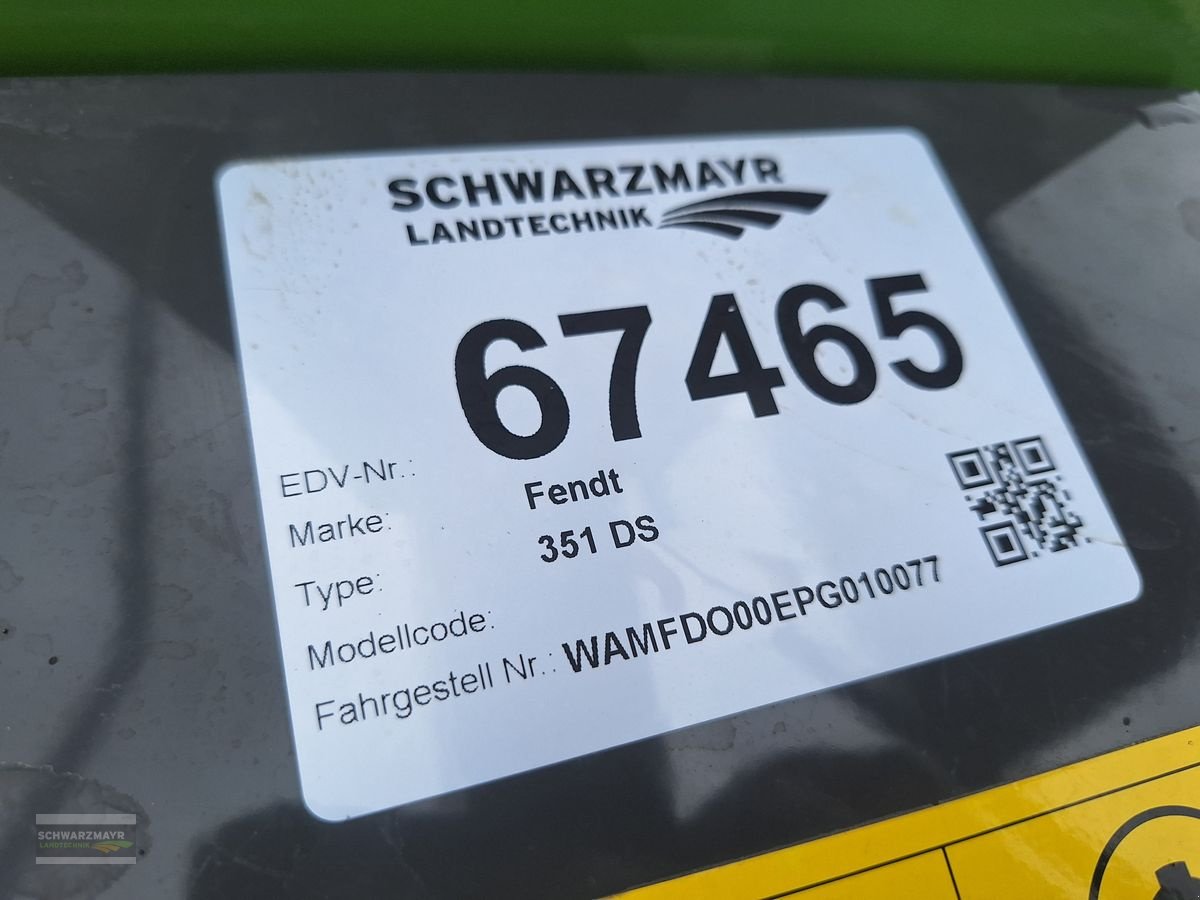 Schwader za tip Fendt Former 351 DS mit Frontausrüstung, Gebrauchtmaschine u Gampern (Slika 15)