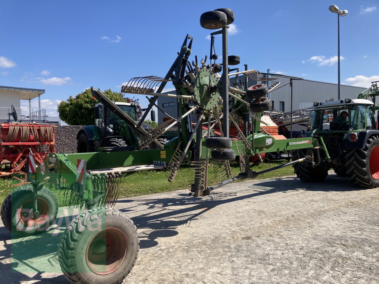 Schwader van het type Fendt FORMER 7850 PRO, Gebrauchtmaschine in Giebelstadt (Foto 4)