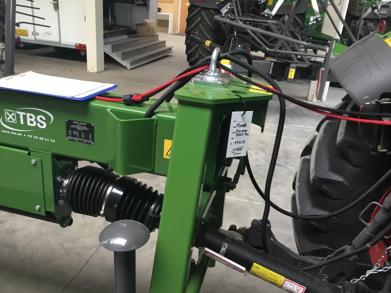 Schwader Türe ait Fendt FORMER 8055 PRO, Gebrauchtmaschine içinde Grindsted (resim 2)